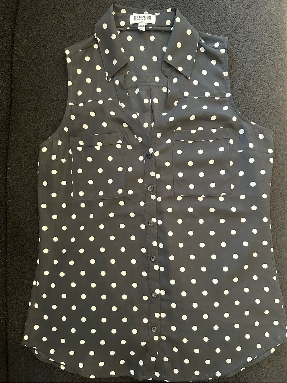 Express Portofino Polka Dot Tank